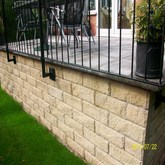 Raised Patio Flag Paving 4