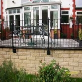 Raised Patio Flag Paving 6